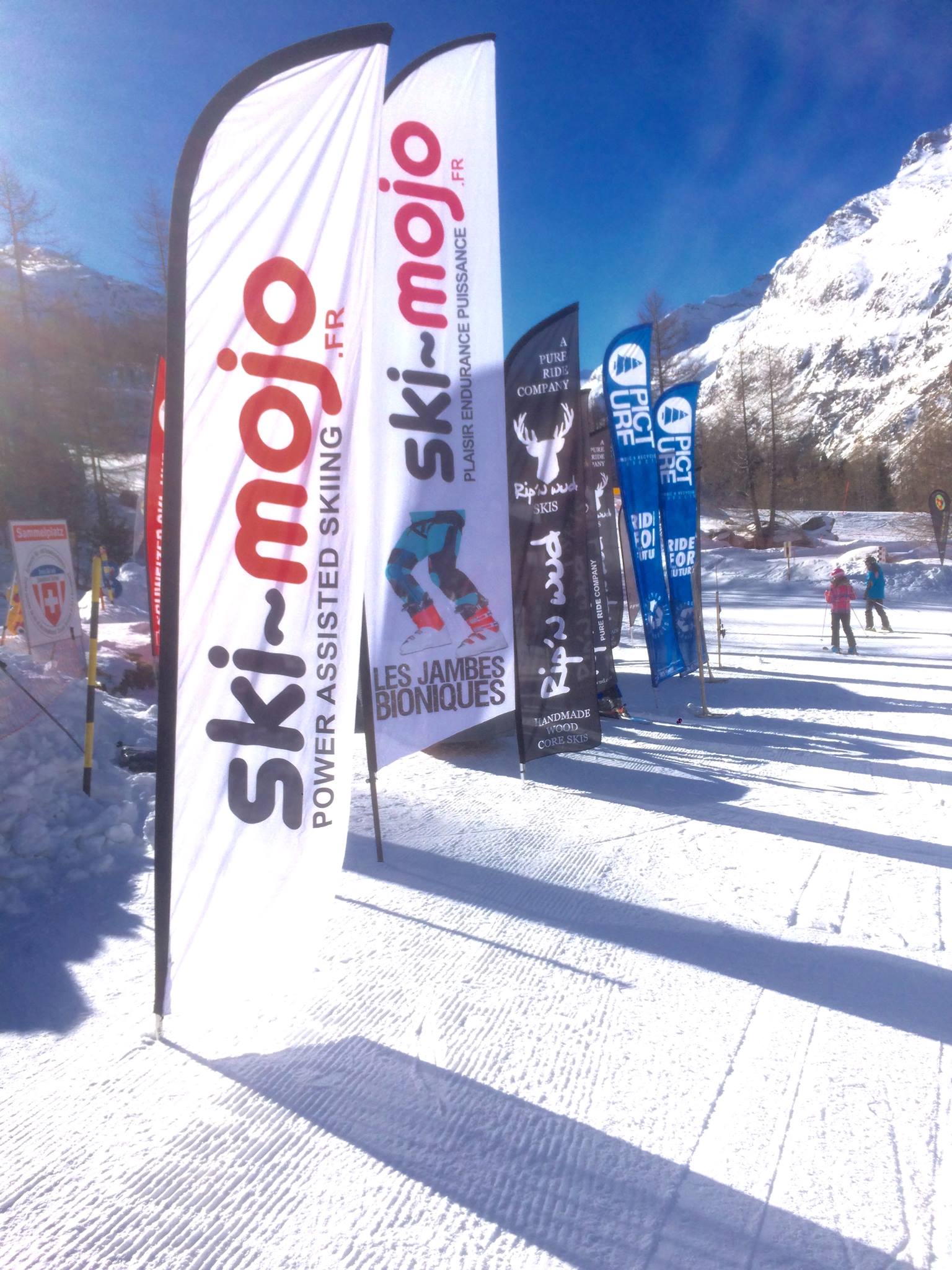 RipnWud ski test day at Saas Almagell Suisse5